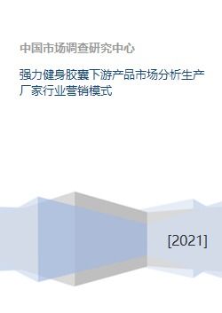 強力健身膠囊下游產(chǎn)品市場分析及行業(yè)營銷模式策劃